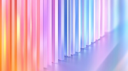 Delicate pastel gradient stripes arranged in a clean abstract format, ideal for soft web themes