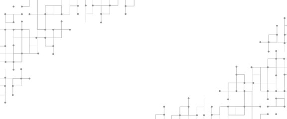 Vector geometric squares technology pattern design