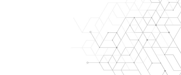 Vector abstract minimalist blue triangles technology pattern blue geometric background.