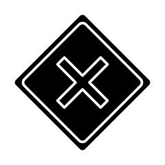 Obraz premium irritant glyph icon