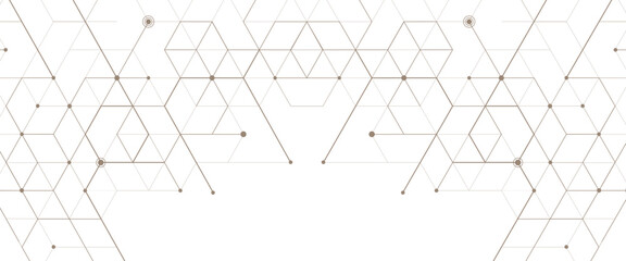 Vector abstract minimalist blue triangles technology pattern blue geometric background.