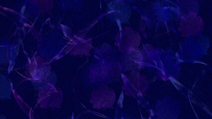 Deep dark indigo marble textured background design.