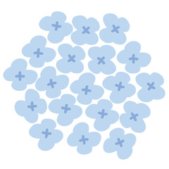 다양한 꽃 일러스트