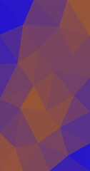 Obraz premium Triangular low poly Pixel pattern background illustration graphic Creative Origami style with Purple Brown Color