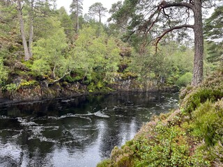 Glen Affric, au c&oelig;ur des Highlands d'Ecosse une vall&eacute;e exceptionnelle