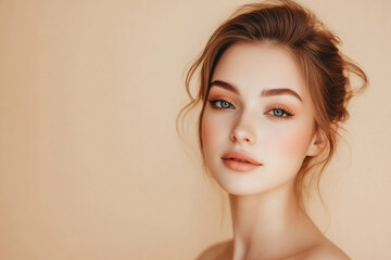 Fototapeta premium Beautiful Woman Portrait