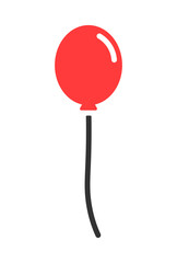 手描き風の風船イラスト素材