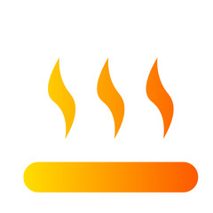 hot surface gradient icon