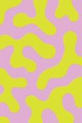 Obraz premium random abstract flat purple color liquid background