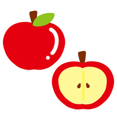 다양한 종류의 과일 일러스트