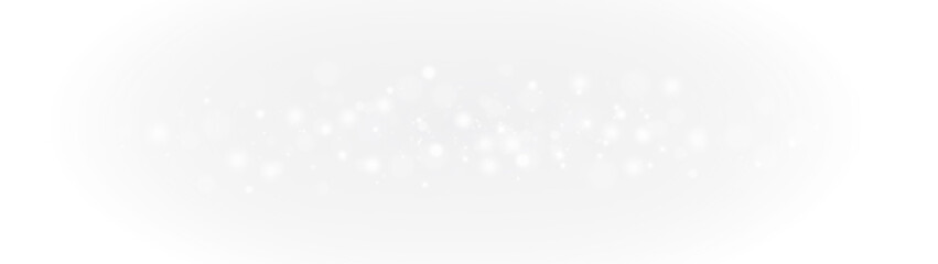 Sparkling winter glow with golden glitter particles
