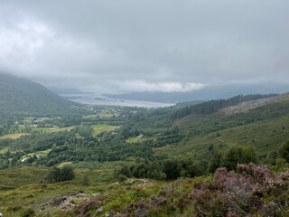 Naklejka premium Randonnées Glencoe