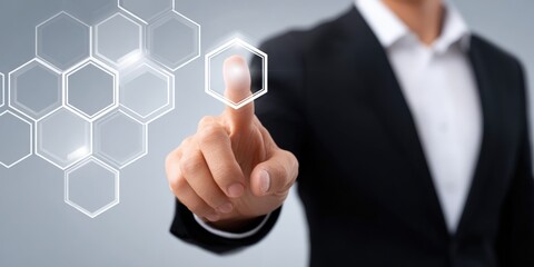 Professional digital technology interface showcasing innovation, modern connectivity, cybersecurity, and futuristic design for business success and digital transformation