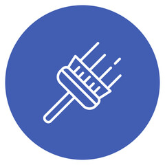Dusting icon vector image. Can be used for House Cleaning.