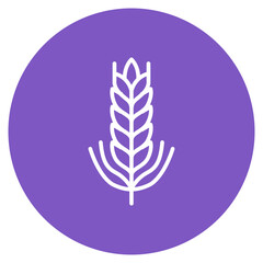 Wheat icon vector image. Can be used for Fruits and Vegetables.