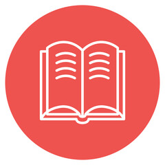 Books icon vector image. Can be used for Mall.