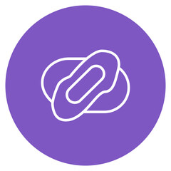 Hyperlink icon vector image. Can be used for Online Marketing.