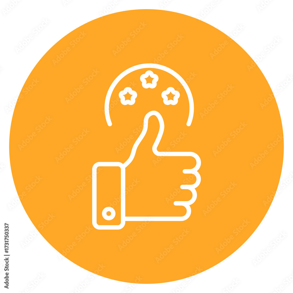 Wall mural feedback icon vector image. can be used for seo and web.