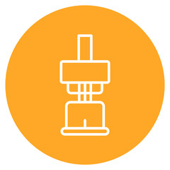 Consolidation icon vector image. Can be used for Business Analytics.