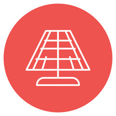 Solar Panel icon vector image. Can be used for Earth Day.