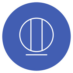 Italian Flag icon vector image. Can be used for Italy.