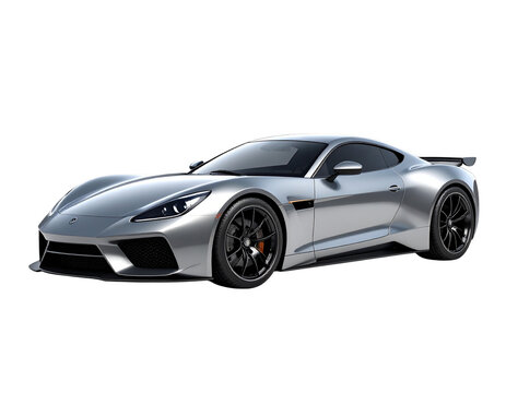  Modern Super Sport Car with Minimal Background PNG