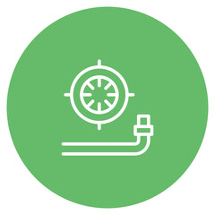 Aeration icon vector image. Can be used for Lab.