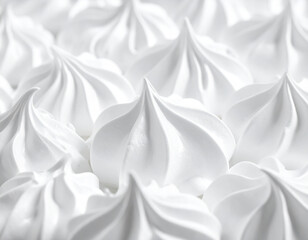 ホイップクリームの海（生成AI　Generated Image）