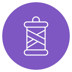 Thread icon vector image. Can be used for Fabric Features.