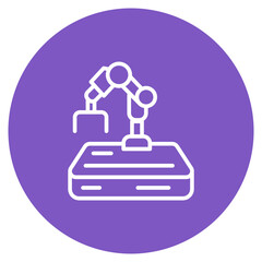 Automatic icon vector image. Can be used for Manufacturing.