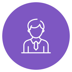 Art Director icon vector image. Can be used for Art and Craft Supplies.