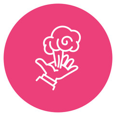 Comic icon vector image. Can be used for Art and Craft Supplies.