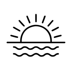 Sunset Icon