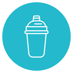 Shaker Toys icon vector image. Can be used for Baby Shower.