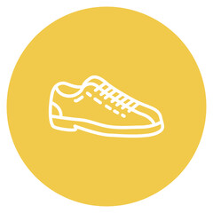 Bowling Shoes icon vector image. Can be used for Bowling.