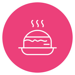 Food icon vector image. Can be used for Casino.