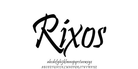 Elegant Luxury Typeface Font,Alphabet Uppercase classic,vintage font, design for fashion,beauty shop,brand, movie,urban.Vector illustration