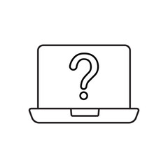 question. to ask questions. icons. look for answers to questions. frequently asked questions. icon with questions. banner. advertisement. black lines.