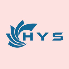 HYS letter design. HYS letter technology logo design. HYS Monogram logo design for an entrepreneur and business.