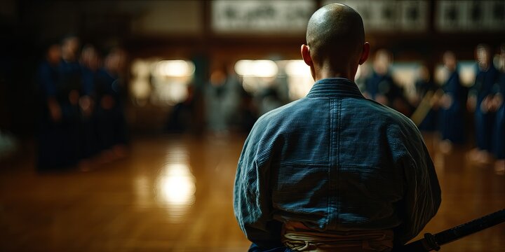 Person in martial arts training (1) - Powered by Adobe