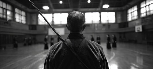 Man in martial arts practice (1)