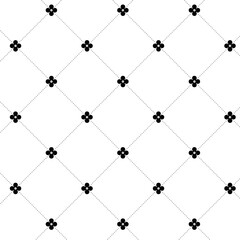 Abstract flower pattern background, Geometric seamless pattern, Geometric grid pattern