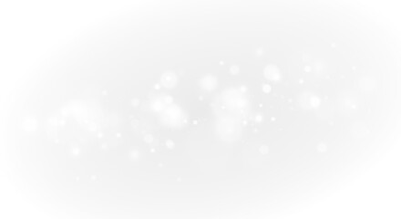 Fototapeta premium Bright radiant white glitter dust with magical shimmer