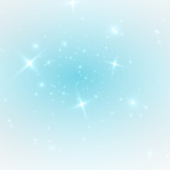 
PNG magical glitter light with blue glow, blue sparkle, starlight, flash, shiny background,