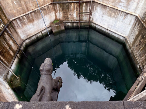 28 Sept 2025, Baramotichi Vihir is a stepwell in Limb village in Satara district in the Indian state of Maharashtra. It was constructed between 1719 and 1724, stepwell is made of black stone.
