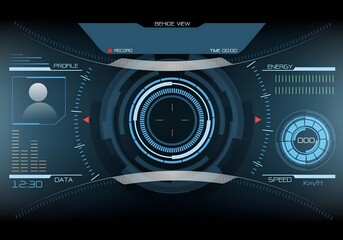 digital technology with lens