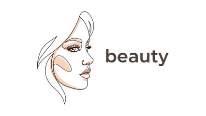 Woman Face Silhouette – Female Profile Vector Illustration Isolated on White Background AI EPS PNG JPEG