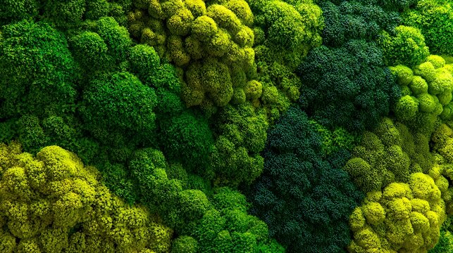 Romanesco broccoli texture