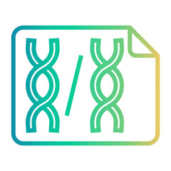 comparison Line Gradient Icon