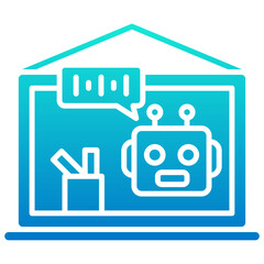 Robot Tutors Icon